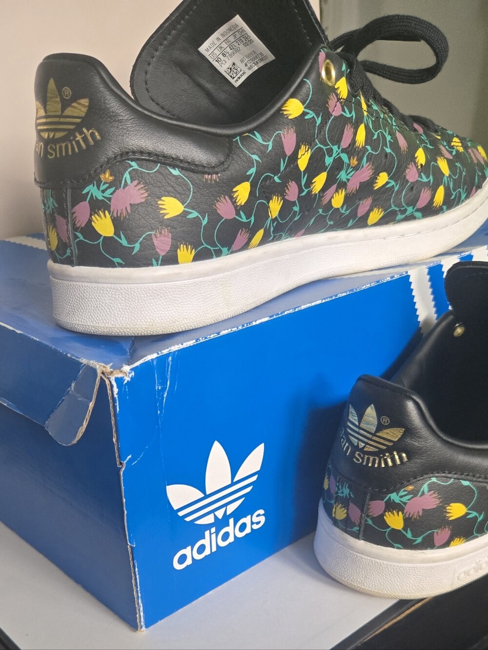 Adidas Originals Women's Stan Smith sneakers in a floral print - Picture 6 of 6